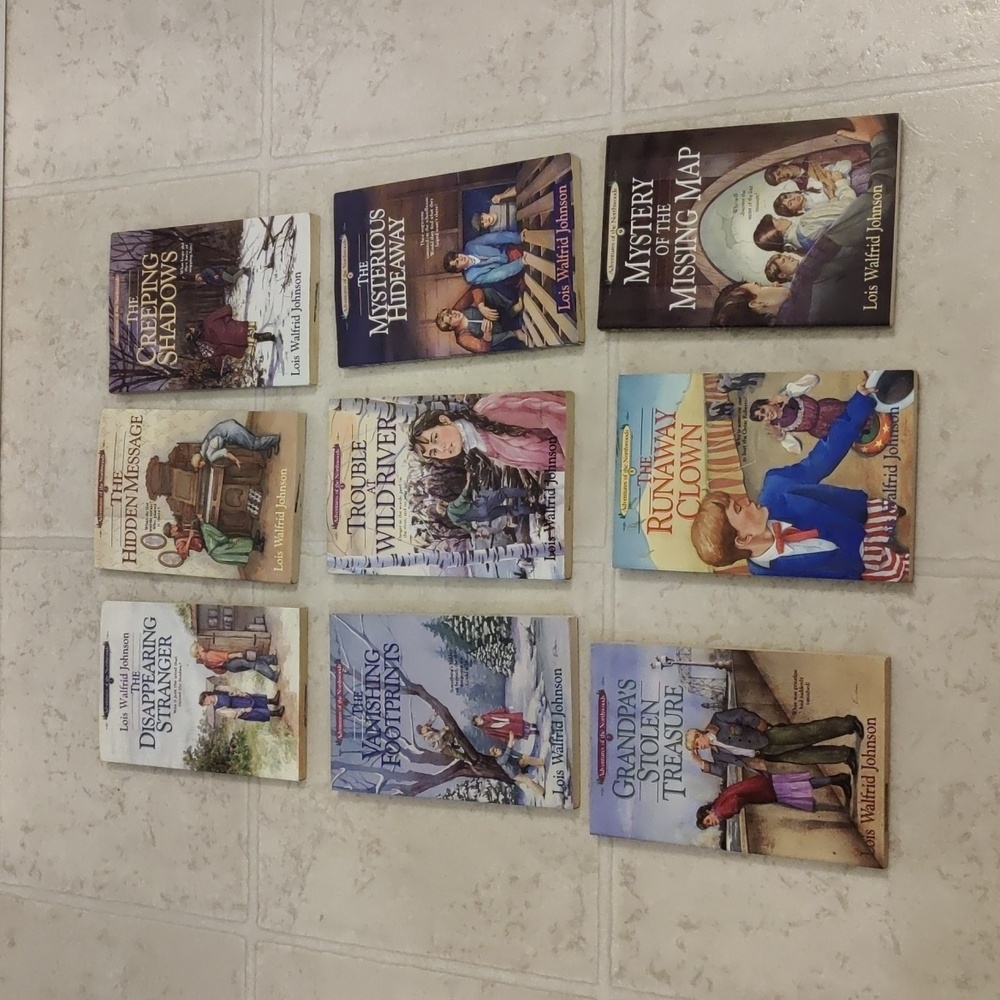 Adventures of the Northwoods series by Lois Walfrid Johnson 9 PaperBack
